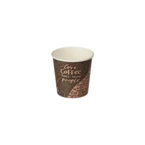 Papirnat kozarec 100 ml d=62 mm 1-slojni Coffee (100 kos/pak)