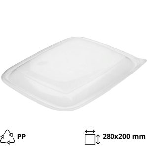 Pokrov PP Sabert 280×200 mm prozoren [50 kos/pak]