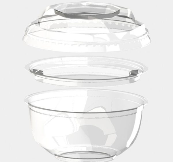 Pokrov za skodelice BOPS d=110 mm prozoren (100 kos/pak)