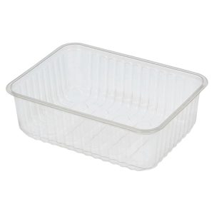 Posodica PP 1000 ml 179x132x51 mm prozonra , brez pokrova [50 kos/pak]