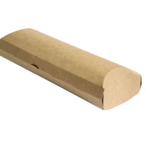 Embalaža za tortiljo, wrap 200x70x55 mm kraft 50 kos