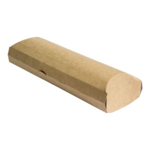 Embalaža za tortiljo, wrap 200x70x55 mm kraft 50 kos