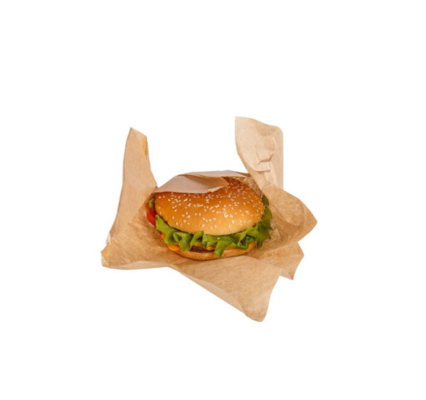Ovojni papir za hamburgerje 300х300 mm kraft (2000 kos/pak)