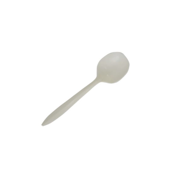 Žlička BIO ECO Spoon 140 mm bela (100 kos/pak)