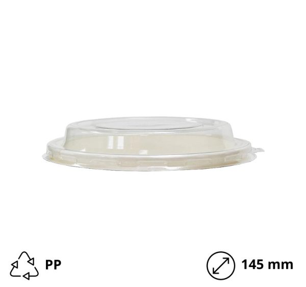 Pokrov PET za papirnato posodico 750 ml d=145 mm 50 kos