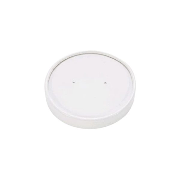 Papirnat pokrov d=98 mm beli 60 kos