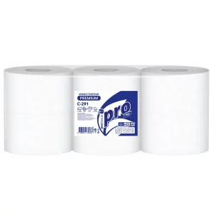 Toaletni papir 2 sl PROtissue Premium 215 m bela (6 kos/pak)