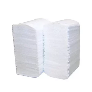 Toaletni papir 2 sl v lističih beli 180 l/pak