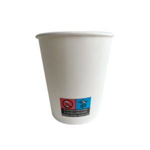 Papirnat kozarec 180 (205) ml d=73 mm 1-slojni beli SUP (50 kos/pak)