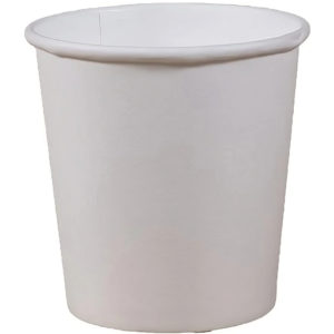 Papirnat kozarec 100 (120) ml d=62 mm 1-slojni beli SUP