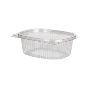 Posodica s pokrovom PET 500 ml 157×130х56 mm prozorna [330 kos/pak]
