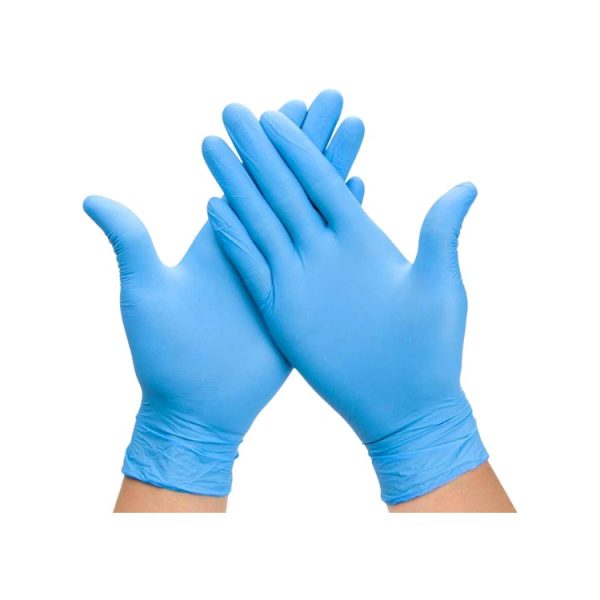 Rokavice nitril brez pudra 100 kos modre M