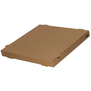 Škatla za pizzo 360x360x42 mm mikro-val karton kraft (100 kos/pak)