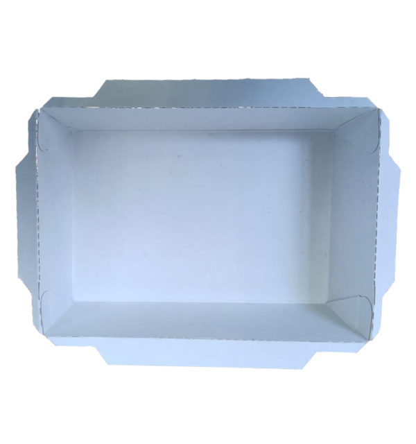 Papirnata posoda brez pokrova 750 ml 150x100x45 mm kraft (200 kos/pak)