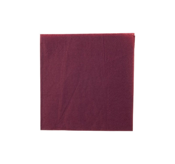 Papirnate serviete 2 sl 33×33 cm bordo 630 l/pak