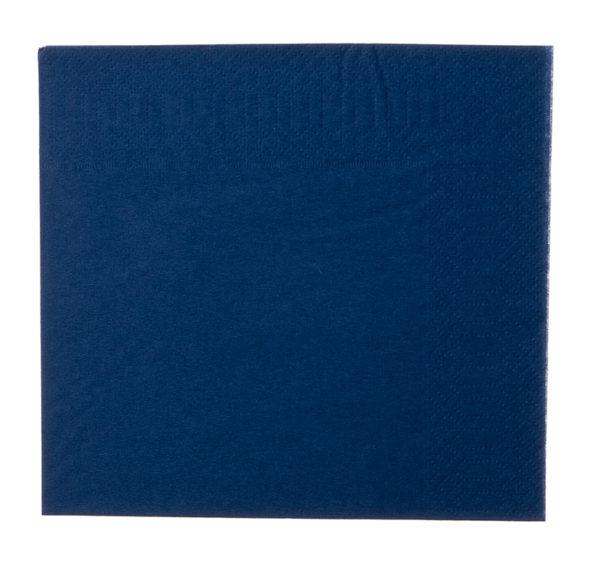 Papirnati prtički 2 sl 33×33 cm modri 630 l/pak