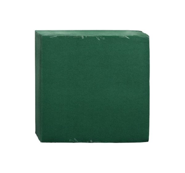 Papirnati prtički 2 sl 33×33 cm zeleni 630 l/pak