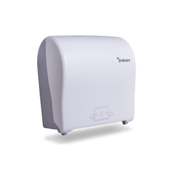 Držalo papirnatih brisač beli Compact Autocut