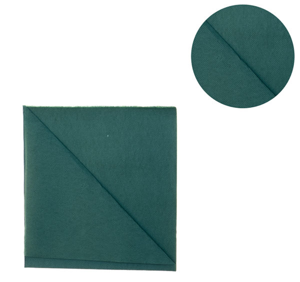Papirnati prtički 2 sl 38×38 cm zeleni 40 l/pak