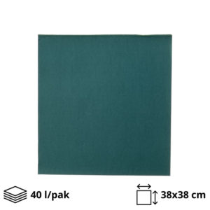 Papirnate serviete 2 sl 38×38 cm zeleni 40 l/pak