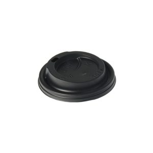 Pokrov z luknjo PS d=90 mm črn (100 kos/pak)