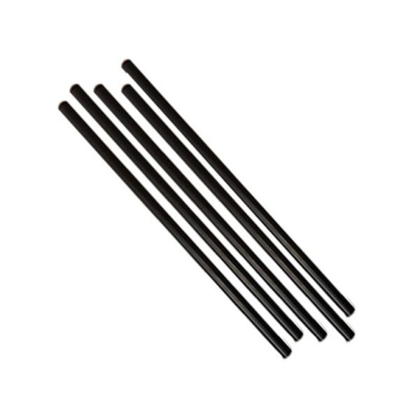 Slamice plastične l=190 mm d=6 mm črne 250 kos/pak
