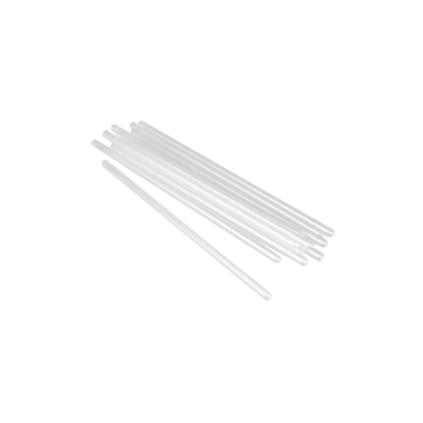 Slamice plastične l=240 mm d=8 mm prozoren 250 kos/pak