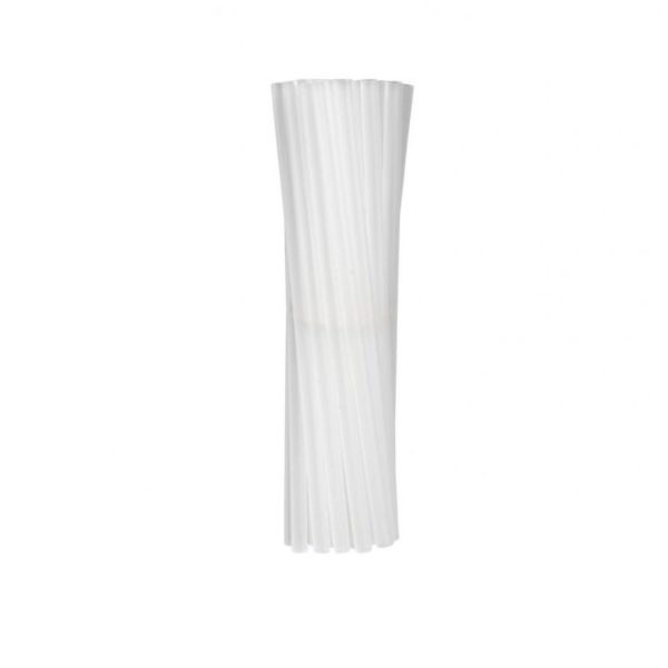 Slamice plastične l=240 mm d=8 mm prozoren 250 kos/pak