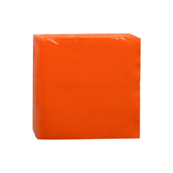 Papirnate serviete 2 sl 33×33 cm oranžnai 630 l/pak