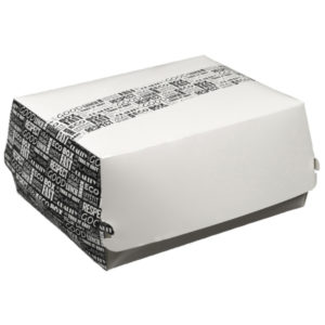 Papirnata škatla 225x180x90 mm, Black&White (50 kos/pak)