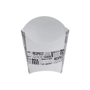 Žepek za krompirček 130x80x135mm, Black&White [9 kos/pak]