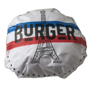 Ovojni papir za hamburgerje 390x295mm,  Tour Eiffel (100 kos/pak)
