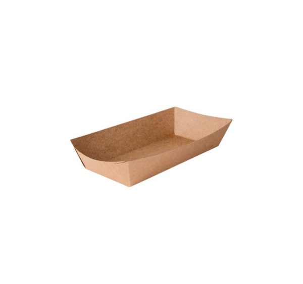 Papirnata ladjica S 105x65x40 mm kraft (250 kos/pak)