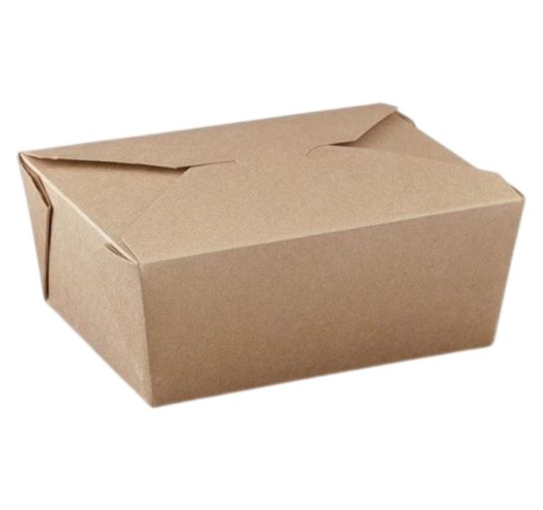 Papirnata posoda Take Away 2250 ml 220x160x65 mm kraft 50 kos