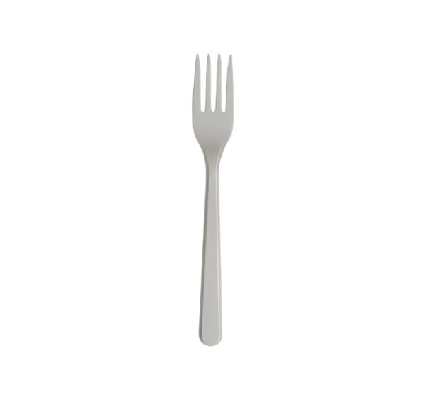 Plastična vilica PP 18 cm bele 50 kos