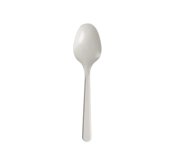 Plastična žlica PP 18 cm bela 50 kos