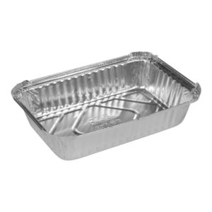 Alu posodica 900 ml 212x147x48 mm 100 kos