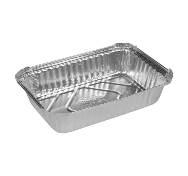 Alu posodica 900 ml 212x147x48 mm 100 kos