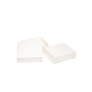 Škatla za sladico brez okna 195х225х60 mm, bela (spodaj) (5 kos/pak)