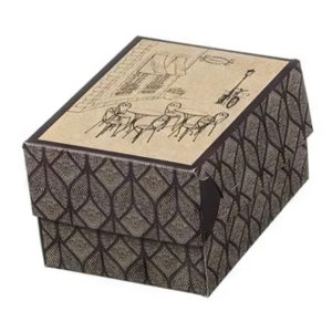 Škatla s pokrovom za sladice 13x10x8 cm STREET BOX (7 kos/pak)