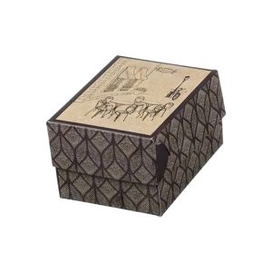 Škatla s pokrovom za sladice 13x10x8 cm STREET BOX [247 kos/pak]