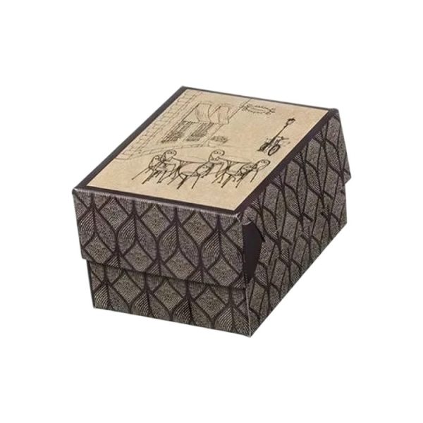 Škatla s pokrovom za sladice 13x10x8 cm STREET BOX [247 kos/pak]