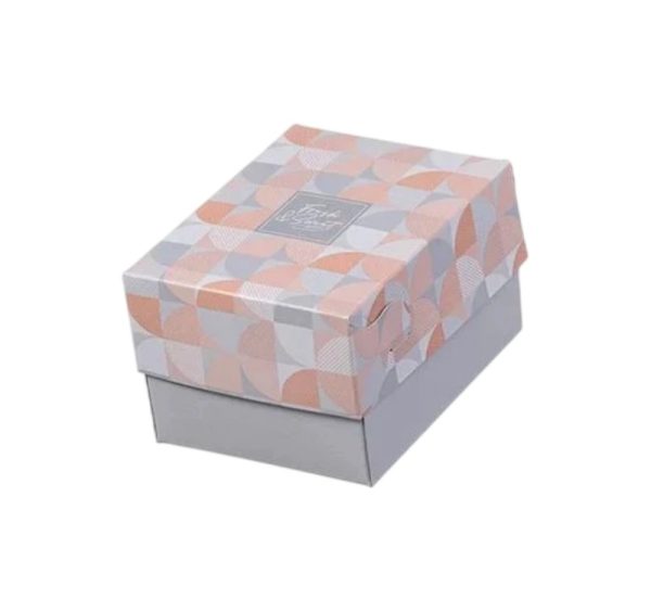 Škatla s pokrovom za sladice 13x10x8 cm SWEET & FRESH [14 kos/pak]