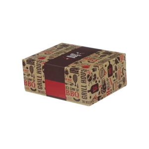 Papirnata posoda ENJOY GRILL, BBQ Aluminium 190x145x80 mm [12 kos/pak]