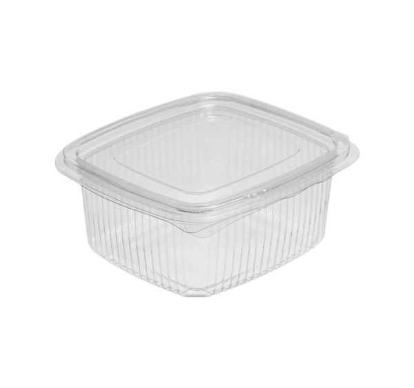 Posoda z ravnim pokrovom PET 1500 ml 214х150х58 HEAVY prozorna [50 kos/pak]
