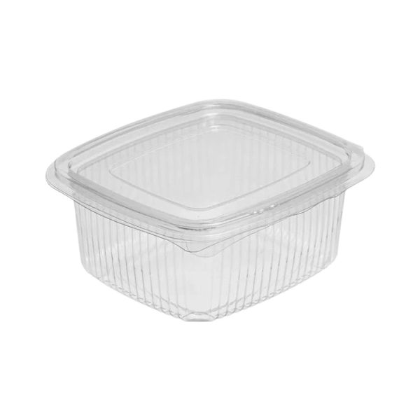 Posoda z ravnim pokrovom PET 1500 ml 214х150х58 HEAVY prozorna [50 kos/pak]