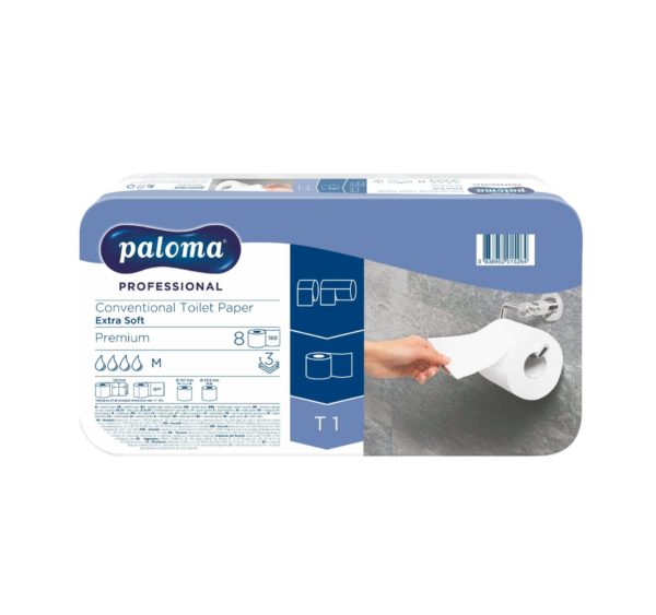 Toaletni papir 3sl 150l 8rol/pak