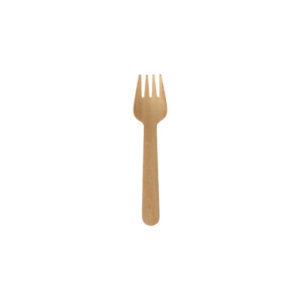 Mini vilice iz bambusa BAMBUS SNACK 9,5cm 100 kos