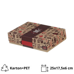Papirnata posoda ENJOY GRILL, BBQ Aluminium 250x175x60 cm [4 kos/pak]