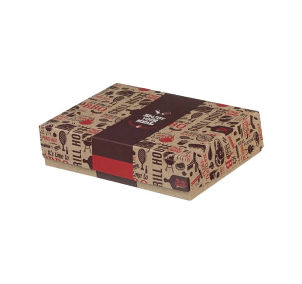 Papirnata posoda ENJOY GRILL, BBQ Aluminium 250x175x60 cm [4 kos/pak]